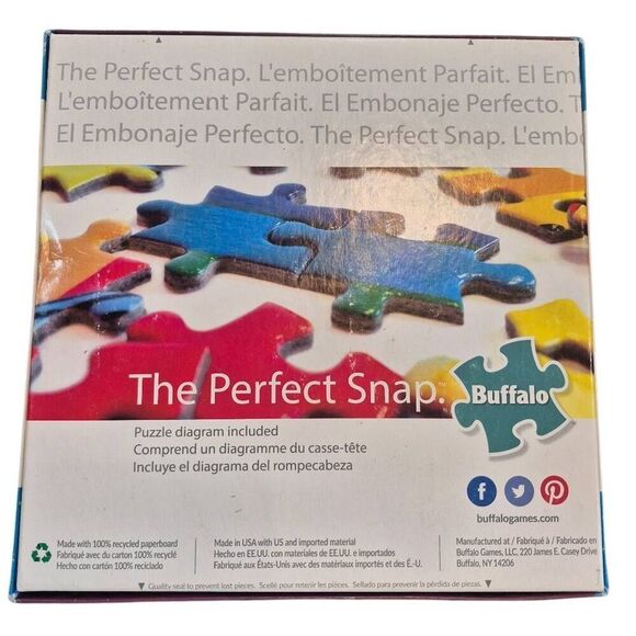 Buffalo Games Darrell Bush Lake Reflection 1000 pc Jigsaw Puzzle USED - Picture 7 of 9